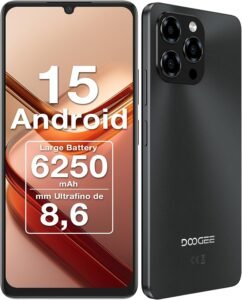 Lee más sobre el artículo <a href="https://amazon.es/dp/B0DQXQHMQC?tag=techbeautydeals-21" target="_blank">Resume el contenido de DOOGEE Note 58 Mobile Phone Android 15 (2025), 6250mAh Battery, T7250 Octa Core, 32GB+128GB Smartphone, 6.56″ HD+ IPS 90Hz, 16MP+8MP, Body 8.6mm Phone, Face ID/NFC/OTG/GPS/Dual SIM 4G Mobile en español y en sólo 10 palabras</a>