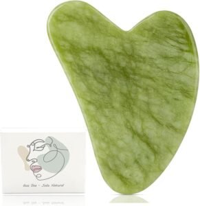 Lee más sobre el artículo <a href="https://amazon.es/dp/B0BNGN555M?tag=techbeautydeals-21" target="_blank">Resume el contenido de Gua Sha – 100% Natural – Facial and Body Massager – Anti-Wrinkle – Eye Bags and Dark Circles Massager – Soothing and Firming Jade Stone for Skincare en español y en sólo 10 palabras</a>