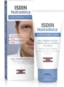Lee más sobre el artículo <a href="https://amazon.es/dp/B00J5FWHQ6?tag=techbeautydeals-21" target="_blank">Resume el contenido de ISDIN Facial Gel-Cream Indicated for Treatment of Excess Sebum, Flaking, Itching and Erythema of Facial Seborrheic Skin, 50 ml (Pack of 1) en español y en sólo 10 palabras</a>