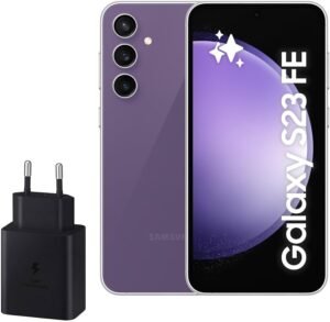 Lee más sobre el artículo <a href="https://amazon.es/dp/B0CN3GFV58?tag=techbeautydeals-21" target="_blank">Resume el contenido de Samsung Galaxy S23 FE, 256GB, 5G AI Mobile Phone, Android Smartphone, Purple (Spanish Version) en español y en sólo 10 palabras</a>