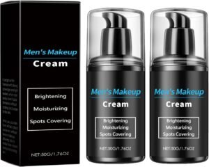 Lee más sobre el artículo <a href="https://amazon.es/dp/B0DBQJR2BV?tag=techbeautydeals-21" target="_blank">Resume el contenido de Makeup Cream For Men, Foundation Cream For Men, Face Concealer For Men, Moisturizing Correcting Cream For Men, Brighten Skin Tone And Cover Pores (2 X 50G) en español y en sólo 10 palabras</a>