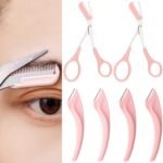 Lee más sobre el artículo <a href="https://amazon.es/dp/B0DRSN1J6Q?tag=techbeautydeals-21" target="_blank">Resume el contenido de Eyebrow Trimmer Scissors Set of 6, Precision Professional Beauty Tool with Comb for Men Women Beginners en español y en sólo 10 palabras</a>