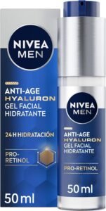 Lee más sobre el artículo <a href="https://amazon.es/dp/B091QGB78L?tag=techbeautydeals-21" target="_blank">Resume el contenido de NIVEA MEN Hyaluron Anti-Aging Moisturizing Facial Gel (1 x 50 ml) – Firming Gel Reduces Wrinkles – Gel for Men with Hyaluronic Acid en español y en sólo 10 palabras</a>