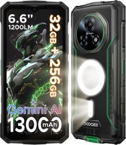 Lee más sobre el artículo <a href="https://amazon.es/dp/B0FQJ642LV?tag=techbeautydeals-21" target="_blank">Resume el contenido de DOOGEE Fire 5 Ultra Rugged Mobile Phone, 32GB+256GB/2TB 1200LM MTK G81 Mobiles, 13000mAh 6.6″ Mobile Phone, Flashlight for Camping Mobile Rugerized Android 15, 48MP/Dual SIM/NFC/Fingerprint&Face ID en español y en sólo 10 palabras</a>