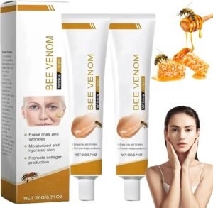 Lee más sobre el artículo <a href="https://amazon.es/dp/B0FFSY7BTL?tag=techbeautydeals-21" target="_blank">Resume el contenido de Cream with Bee Venom, Anti-Wrinkle Firming Cream for Face and Neck, 2PCS x 20g, Natural Anti-Aging Moisturizer for Women and Men, All Skin Types en español y en sólo 10 palabras</a>