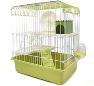 Lee más sobre el artículo <a href="https://amazon.es/dp/B0C6C7TV2F?tag=techbeautydeals-21" target="_blank">Resume el contenido de BPS BPS-1382 Mini House Hamster Cage with Feeder Drinker Wheel Tunnel Random Colour en español y en sólo 10 palabras</a>