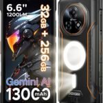 Lee más sobre el artículo <a href="https://amazon.es/dp/B0FQHWV9C9?tag=techbeautydeals-21" target="_blank">Resume el contenido de DOOGEE Fire 5 Ultra Unbreakable Mobile Phone, 32GB+256GB/2TB 1200LM Rugged Mobile, MTK G81, 13000mAh 6.6″ Android Phone 15, Flashlight for Camping/48MP/4G Dual SIM/Fingerprint&Face ID/NFC Smartphone en español y en sólo 10 palabras</a>