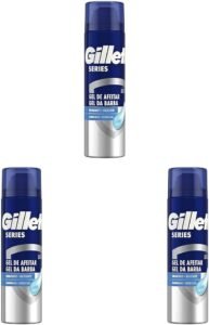 Lee más sobre el artículo <a href="https://amazon.es/dp/B0DJNRRKRZ?tag=techbeautydeals-21" target="_blank">Resume el contenido de Gillette Series Moisturizing Shaving Gel With Cocoa Butter for Men Shaver, 200 ml (Pack of 3) en español y en sólo 10 palabras</a>
