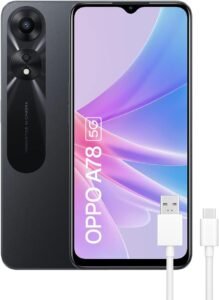 Lee más sobre el artículo <a href="https://amazon.es/dp/B0BVW46PS7?tag=techbeautydeals-21" target="_blank">Resume el contenido de OPPO A78 5G – Free Smartphone, 8GB+128GB, 6.6 Inches, Camera 50+2+8MP, Android, Battery 5000mAh, Fast Charging 33W – Black en español y en sólo 10 palabras</a>
