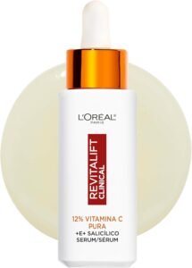 Lee más sobre el artículo <a href="https://amazon.es/dp/B0BSH3Z6PQ?tag=techbeautydeals-21" target="_blank">Resume el contenido de L’Oréal Paris Facial Serum 12% Pure Vitamin C, Brighter Skin and Less Visible Pores, Reduces Wrinkles, Depigmentation and Pores, Revitalift Clinical, 30 ml en español y en sólo 10 palabras</a>