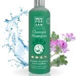 Lee más sobre el artículo <a href="https://amazon.es/dp/B00P7QUEVC?tag=techbeautydeals-21" target="_blank">Resume el contenido de MENFORSAN Insect & Flea Repellent Shampoo for Dogs 300 ml, with Citronella Natural Ingredient en español y en sólo 10 palabras</a>