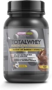 Lee más sobre el artículo <a href="https://amazon.es/dp/B09JC54JNN?tag=techbeautydeals-21" target="_blank">Resume el contenido de Healthy Fusion Whey Protein Collagen and Magnesium | Rapid Assimilation | Increases Muscle Mass | Improves Your Sports Workouts and Promotes Correct Muscle Recovery | Double Chocolate 1000g en español y en sólo 10 palabras</a>