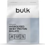 Lee más sobre el artículo <a href="https://amazon.es/dp/B00SP33B5A?tag=techbeautydeals-21" target="_blank">Resume el contenido de Bulk Hydrolyzed Whey Protein Isolate, Protein Shake, No Added Flavors, 500g, 16 Doses en español y en sólo 10 palabras</a>