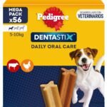 Lee más sobre el artículo <a href="https://amazon.es/dp/B007ZY4COE?tag=techbeautydeals-21" target="_blank">Resume el contenido de Pedigree Dentastix Dental Snack for Oral Hygiene for Small Dogs (1 Pack of 56 Units) en español y en sólo 10 palabras</a>