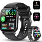 Lee más sobre el artículo <a href="https://amazon.es/dp/B0DX5JDKDR?tag=techbeautydeals-21" target="_blank">Resume el contenido de Smart Watch Men Women, 1.85 Inch Smartwatch with Calls and Bluetooth Dials, 112+ Sports Modes Watch Sleep Monitor, Pedometer, Heart Rate Monitor, IP68 Smart Watch Bluetooth 5.4 for Android iOS en español y en sólo 10 palabras</a>