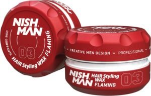 Lee más sobre el artículo <a href="https://amazon.es/dp/B073TXYCGV?tag=techbeautydeals-21" target="_blank">Resume el contenido de NISHMAN Hair Styling Wax for Men 03 – Flaming 150g – Mango Scent – Natural Shine Finish – Strong Hold – Aqua Wax Hair Gel – Lasting Control and Definition en español y en sólo 10 palabras</a>