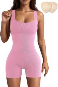 Lee más sobre el artículo <a href="https://amazon.es/dp/B0DPZWQLGL?tag=techbeautydeals-21" target="_blank">Resume el contenido de Women’s Sports Jumpsuit Short Jumpsuit Seamless Sexy Bodysuit Elastic Push Up One-Piece Fitted Bodysuits Women’s Sportswear for Gym Yoga Fitness en español y en sólo 10 palabras</a>