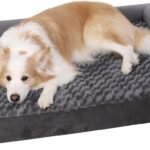 Lee más sobre el artículo <a href="https://amazon.es/dp/B0CMZ7L79D?tag=techbeautydeals-21" target="_blank">Resume el contenido de KSIIA Large Dog Bed, Orthopedic Dog Bed (105 x 70 x 18 cm) Removable and Washable, Sofa for Dogs, Grey XL en español y en sólo 10 palabras</a>