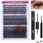 Lee más sobre el artículo <a href="https://amazon.es/dp/B0D47P39HG?tag=techbeautydeals-21" target="_blank">Resume el contenido de Eyelash Kit Hair to Hair DIY Eyelash Extension Kit with 320 Pieces Glue and Sealing Eyelashes, 30D+40D+50D False Eyelashes Kit, 8-16mm Individual False Eyelashes with Tweezers en español y en sólo 10 palabras</a>