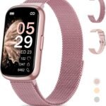 Lee más sobre el artículo <a href="https://amazon.es/dp/B0D5CR28CL?tag=techbeautydeals-21" target="_blank">Resume el contenido de Sanorum Women’s Smart Watch, 1.47 Inch Women’s Smart Bracelet with 2 Straps, IP68, Female Function, Heart Rate Monitor, SpO2, Sleep, 24 Sports Modes, Pedometer Smartwatch for iOS Android Pink en español y en sólo 10 palabras</a>