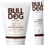 Lee más sobre el artículo <a href="https://amazon.es/dp/B07M9CRZ9V?tag=techbeautydeals-21" target="_blank">Resume el contenido de Bulldog Duo Pack Anti-Aging Facial Care: Moisturizing Cream 100 ml + Roll On Eye Contour 15 ml – Natural Ingredients, Paraben Free, Antiaging Effect for Men with Mature Skin en español y en sólo 10 palabras</a>