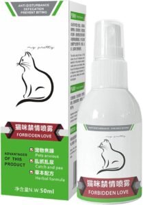 Lee más sobre el artículo <a href="https://amazon.es/dp/B0DBZTJ1K7?tag=techbeautydeals-21" target="_blank">Resume el contenido de Pheromone Calming Spray for Domestic Cats – Long Lasting Soothing Pheromone Spray, Natural Relaxers 50ml | Pheromone Soothing Spray for Serenity & Comfort en español y en sólo 10 palabras</a>