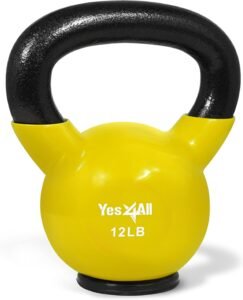Lee más sobre el artículo <a href="https://amazon.es/dp/B085Q6Z495?tag=techbeautydeals-21" target="_blank">Resume el contenido de Yes4All 2-20kg Vinyl Coated Cast Iron Kettlebells with Protective Rubber Base en español y en sólo 10 palabras</a>