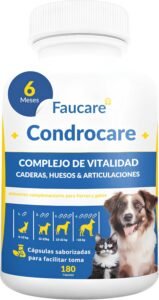 Lee más sobre el artículo <a href="https://amazon.es/dp/B0DWH62JPM?tag=techbeautydeals-21" target="_blank">Resume el contenido de Chondroprotector Dogs 180 Capsules (6 Months) Collagen Magnesium and Calcium, Joint Maintenance, Glucosamine, Chondroitin, Turmeric, Vitality Complex for Mobility, Bones, Flavored Capsules en español y en sólo 10 palabras</a>