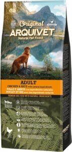 Lee más sobre el artículo <a href="https://amazon.es/dp/B08WJ6NC3L?tag=techbeautydeals-21" target="_blank">Resume el contenido de Arquivet Original Adult Dog Food – Chicken & Rice – Brown, 12kg (Pack of 1) en español y en sólo 10 palabras</a>