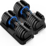 Lee más sobre el artículo <a href="https://amazon.es/dp/B0FBH2JC6T?tag=techbeautydeals-21" target="_blank">Resume el contenido de DH FitLife 10 in 1 Adjustable Dumbbells 4-25kg Dumbbells and Dumbbells with Storage Base Quick Adjustment for Bodybuilding and Home Workout en español y en sólo 10 palabras</a>