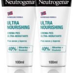 Lee más sobre el artículo <a href="https://amazon.es/dp/B06XTBLKG1?tag=techbeautydeals-21" target="_blank">Resume el contenido de Neutrogena Norwegian Formula Ultra Moisturizing Feet Cream (2 x 100 ml Pack), Dry and Cracked Feet Cream, Neutrogena Feet Moisturizer with 40% Glycerin and Bisabolol en español y en sólo 10 palabras</a>
