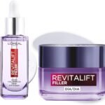 Lee más sobre el artículo <a href="https://amazon.es/dp/B0CYCQTQ1L?tag=techbeautydeals-21" target="_blank">Resume el contenido de L’Oréal Paris Rutina Revitalift Filler, Anti-Wrinkle Serum with Hyaluronic Acid and Peptides. Hydrates, Brightens, Fills+Filling Day Cream, Anti-Wrinkle, Korean Cosmetics Inpired. en español y en sólo 10 palabras</a>