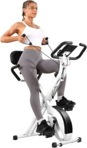 Lee más sobre el artículo <a href="https://amazon.es/dp/B0D2HTZNLB?tag=techbeautydeals-21" target="_blank">Resume el contenido de Exercise Bike, Micyox MX-600 Magnetic Folding Indoor Cycling Bike with LCD Display and Heart Rate Sensor, Space Saving Resistance Bands Bike en español y en sólo 10 palabras</a>