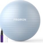 Lee más sobre el artículo <a href="https://amazon.es/dp/B0B68HF4RM?tag=techbeautydeals-21" target="_blank">Resume el contenido de PROIRON, Pilates Ball, Fitness, Yoga, Pregnancy, Sport, Fitball for Exercises, Gymnastics, 55/65/75 cm, Anti-Puncture, Includes Pump en español y en sólo 10 palabras</a>