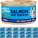 Lee más sobre el artículo <a href="https://amazon.es/dp/B0C3WRQ5B3?tag=techbeautydeals-21" target="_blank">Resume el contenido de Edgard & Cooper Wet Food Sterilized or Active Cats Adult Cat Chunks in Natural Sauce Without Cereal Cans 85g x 18 Salmon and Chicken, Easy to Digest, Healthy Food Tasty and Balanced en español y en sólo 10 palabras</a>