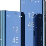 Lee más sobre el artículo <a href="https://amazon.es/dp/B0CG8YT51C?tag=techbeautydeals-21" target="_blank">Resume el contenido de Apple iPhone 15 Plus Flip Case, Mirror Design Clear View Book Style Luxury Protective Case with Kickstand for Apple iPhone 15 Plus Flip Mirror: Blue en español y en sólo 10 palabras</a>