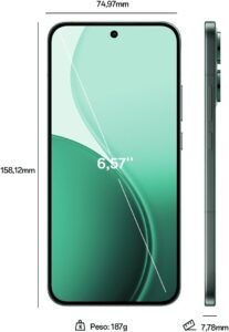 Lee más sobre el artículo <a href="https://amazon.es/dp/B0FKGQ7RRX?tag=techbeautydeals-21" target="_blank">Resume el contenido de OPPO Reno14F 5G – Free Smartphone with AI, 8GB RAM + 256GB, Triple Camera 50MP, Battery 6000mAh, Quick Charge 45W, AMOLED Screen 120Hz, IP69, Dual SIM, Android, Spanish Version – Opal Blue en español y en sólo 10 palabras</a>