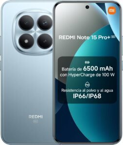 Lee más sobre el artículo <a href="https://amazon.es/dp/B0FY3T6HKH?tag=techbeautydeals-21" target="_blank">Resume el contenido de XIAOMI REDMI Note 15 Pro+ 5G – 12+512GB Smartphone, 6.83″ 1.5K AMOLED Display, Snapdragon 7s Gen 4, 200MP Camera, Hypercharge 100W, Charger Not Included, Glacier Blue (ES Version) en español y en sólo 10 palabras</a>