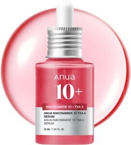 Lee más sobre el artículo <a href="https://amazon.es/dp/B0CLLV2T1P?tag=techbeautydeals-21" target="_blank">Resume el contenido de ANUA Serum with 10% Niacinamide and 4% Tranexamic Acid, Ceramide, Hyaluronic Acid, Vitamin B12, Natural Color, for Sensitive Skin, Korean Crystal Skin, Fragrance Free 30ml/1.01fl.oz en español y en sólo 10 palabras</a>