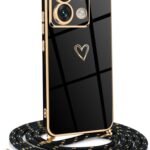 Lee más sobre el artículo <a href="https://amazon.es/dp/B0CSF9DBPP?tag=techbeautydeals-21" target="_blank">Resume el contenido de Xiaomi Redmi Note 13 Pro 5G Case with Rope, Soft TPU Silicone Heart Design with Luxury Gold Plated, Xiaomi Redmi Note 13 Pro 5G Rope Case for Women Girls en español y en sólo 10 palabras</a>