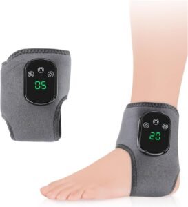 Lee más sobre el artículo <a href="https://amazon.es/dp/B0F8QYNVNJ?tag=techbeautydeals-21" target="_blank">Resume el contenido de Foot Revive 3 In 1 Massager Heated Ankle Brace 5 Speed Far Infrared Heat Therapy, 3 Speed Massage Vibration Intensity, 30 Minute Smart Timer, A en español y en sólo 10 palabras</a>