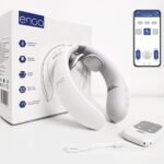 Lee más sobre el artículo <a href="https://amazon.es/dp/B0988BFWQH?tag=techbeautydeals-21" target="_blank">Resume el contenido de ENOA M5 EMS/TENS Cervical Massager, 6 Modes, 18 Levels, Heat 42°C, App and Remote Control, Wireless – Neck Pain Relief en español y en sólo 10 palabras</a>