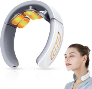Lee más sobre el artículo <a href="https://amazon.es/dp/B0FKFW829L?tag=techbeautydeals-21" target="_blank">Resume el contenido de Neck Massager, 6 Heads Portable Electric Massager with Heat Therapy 42°C, 6 Modes and 9 Intensity Levels Suitable for Travel, Family, Office en español y en sólo 10 palabras</a>