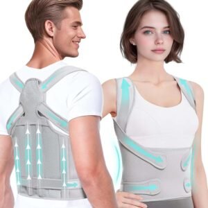 Lee más sobre el artículo <a href="https://amazon.es/dp/B0FBWXP9Q9?tag=techbeautydeals-21" target="_blank">Resume el contenido de Posture Corrector for Back, Back Brace for Men and Women Posture Corrector Posture Trainer Adjustable Corrector for Shoulders, Neck and Waist (Grey, Small) en español y en sólo 10 palabras</a>