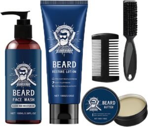 Lee más sobre el artículo <a href="https://amazon.es/dp/B0FCRMYGMT?tag=techbeautydeals-21" target="_blank">Resume el contenido de Beard Growth & Care Set | Beard Care and Strengthening Kit,Facial Care Supplies for Non-Oily Mustache Gentlemen Men en español y en sólo 10 palabras</a>