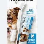 Lee más sobre el artículo <a href="https://amazon.es/dp/B00G5HVXA8?tag=techbeautydeals-21" target="_blank">Resume el contenido de Vetocanis Bio00068 Dog Dental Care Kit with Toothbrush, Toothpaste and Massage Brush, Flavored Cookies en español y en sólo 10 palabras</a>