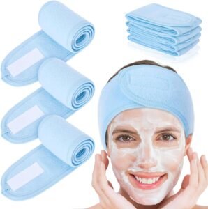 Lee más sobre el artículo <a href="https://amazon.es/dp/B0DYP1B9TJ?tag=techbeautydeals-21" target="_blank">Resume el contenido de Whaline 4 Pcs Terry Cloth Spa Facial Headband Elastic Towel for Bath, Makeup, Sport (Light Blue) en español y en sólo 10 palabras</a>