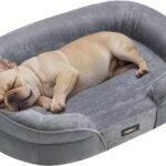 Lee más sobre el artículo <a href="https://amazon.es/dp/B0DR1MY5BX?tag=techbeautydeals-21" target="_blank">Resume el contenido de Feandrea Bed for Medium Dogs, 76 x 51 x 18 cm, Orthopaedic Honeycomb Foam, Water Repellent Lining, Raised Edges, Removable and Washable Cover, Light Grey PGW281G01 en español y en sólo 10 palabras</a>
