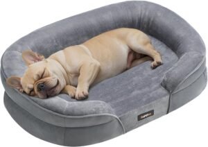 Lee más sobre el artículo <a href="https://amazon.es/dp/B0DR1MY5BX?tag=techbeautydeals-21" target="_blank">Resume el contenido de Feandrea Bed for Medium Dogs, 76 x 51 x 18 cm, Orthopaedic Honeycomb Foam, Water Repellent Lining, Raised Edges, Removable and Washable Cover, Light Grey PGW281G01 en español y en sólo 10 palabras</a>
