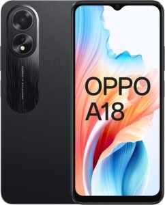 Lee más sobre el artículo <a href="https://amazon.es/dp/B0CRLC6KCM?tag=techbeautydeals-21" target="_blank">Resume el contenido de OPPO A18 – Free Smartphone, 4GB+128GB, 6.6″ HD+LCD Screen, 8+2+5MP Camera, Android, 5000mAh Battery, Charge 10W – Black en español y en sólo 10 palabras</a>